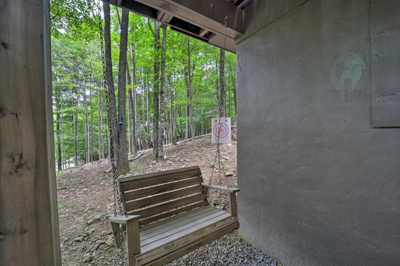 A-Frame Cabin With Hot Tub 1 Mi To Beech Mountain! Esterno foto