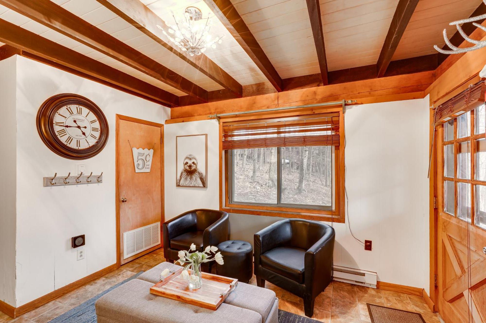 A-Frame Cabin With Hot Tub 1 Mi To Beech Mountain! Esterno foto